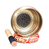 TMY campane tibetane Handmade Tibetan Singing Bowl Buddista Pure Copper Sei Parole Mantra Buddha Sound Bowl Yoga Ornamenti Pratica Terapia ...