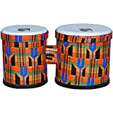 Toca Bongo Drum (TF2BK) Tessuto Kente