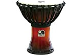 Toca Djembe Freestyle Rope Tuned African Sunset 10" SFDJ-10AFS