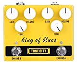 Tone City King Of Blues V2 - Overdrive, giallo, misura piccola