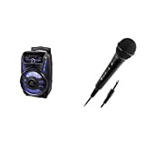 Trevi XFEST XF 450 Altoparlante Portatile Con Trolley, MP3, USB & NGS SINGER FIRE Microfono Dinamico, Microfono con Cavo da ...