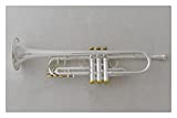 Trombe BB Tromba Silver Plated Gold Keys Strumenti Musicali Trombe Professionali Strumento a Tromba