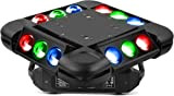 UKing Testa Mobile 16 LED 150W Luci da Palcoscenico Discoteca DJ RGBW Fascio Musica Attivato Testa Mobili DMX 16CH/64CH LED ...