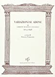 Variazioni su Adone II. Libretti musicali e di ballo