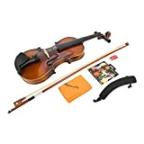 violino elettrico Violino in legno d'acero retrò con corda Scatola di colofonia Accessori per strumenti musicali corde di viola mendini ...