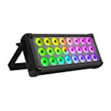 Wallwasher Luce da Palcoscenico, ZonQoonz RGBW 4 in 1 LED DMX512 Luce di Festa DJ Luce Illuminazione per Edifici per ...