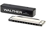 Walther 798505 Armonica Walther, Do Maggiore, Modello Richter, 20 Voci
