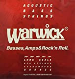Warwick 35301 RED STRINGS Acoustic Bass (5-string) Bronze Roundwound, Long Scale 34''