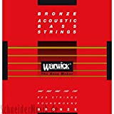 Warwick 35302 RED STRINGS Acoustic Bass (6-string) Bronze Roundwound, Long Scale 34''