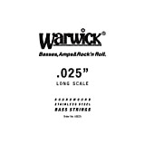 Warwick Black Label Handmade, Stainless Steel, long scale .025 - Einzelsaite / E-Bass