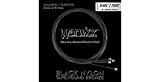 Warwick Black Nylon Tapewound Acoustic/Electric - Set di corde per basso, 4 corde, misura media, 045"-105", scala media