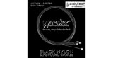 Warwick Black Nylon Tapewound Acoustic/Electric - Set di corde per basso, 4 corde, misura media, 040"-100", scala lunga