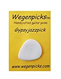 Wegen Gypsyjazz - Plettro per chitarra, colore: Bianco (Confezione da 1)