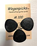 Wegen picks M100 - Plettri mandolino, confezione da 3, colore: nero