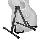 World Rhythm A-Frame Guitar Stand - Body Guitar Stand per chitarra acustica, classica, elettrica e basso, WR-206