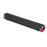 Woxter Big Bass 320 – Soundbar con potenza di 18 W (Retroilluminata RGB, 3,5 mm, PC/PS4/Xbox/TV/cellulare/Tablet), alimentazione USB, colore: nero