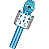 WS-858 Microfono portatile per karaoke senza fili portatile per karaoke lettore karaoke integrato altoparlante HIFI selfie 3-in-1 ricaricabile Li-battery Karaoke ...
