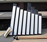 xylophone - Metallaphone - Wing - 8 notes with Tuned Resonators - G-Major 440 Hz
