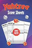 Yahtzee Score Sheets: 130 Yahtzee Score Pages for Scorekeeping, Yahtzee Score Pads, Yahtzee Score Cards for Gift