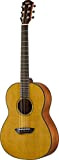 Yamaha CSF1M VN Parlor Size Acoustic Guitar with Hard Gig Bag, Vintage Natural