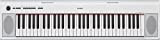 Yamaha Digital Keyboard Piaggero NP-12WH – Tastiera Digitale Portatile con 61 tasti ideale per principianti – Design compatto e leggero, ...