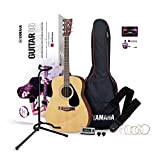 Yamaha GuitarGo - Starter Set - Set Chitarra Acustica per Principianti, incl. Corde, Plettri, Borsa da Trasporto, Accordatore, Supporto per ...