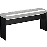 Yamaha L-85A, Supporto per Pianoforte Digitale, Design Resistente, Moderno ed Elegante, Compatibile con Pianoforte Digitale Yamaha P-45, Nero