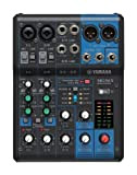 Yamaha MG06X Mixer Audio - Console di Mixaggio Compatta con 6 Canali d'Ingresso e Preamplificatori Microfonici D-PRE