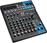 Yamaha MG10XU Mixer Audio - Console di Mixaggio Compatta con 10 Canali d'Ingresso e Preamplificatori Microfonici D-PRE