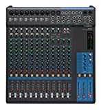 Yamaha MG16 Mixer Audio - Console di Mixaggio Compatta con 16 Canali d'Ingresso e Preamplificatori Microfonici D-PRE