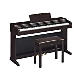 Yamaha YDP144 Arius Series - Pianoforte con panca, in palissandro scuro