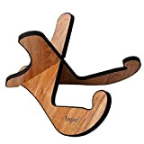 Yeqoo(R) - Supporto in legno per chitarra acustica, classica, ukulele, kalimba (misura grande)
