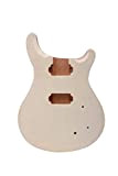 Yinfente Corpo chitarra in legno di acero mogano per chitarra elettrica sostituzione set in stile