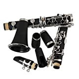 ZENGXUE Student clarinetto Clarinetto ABS 17. Strumento Musicale Binocolo Binoculare BB BB BB