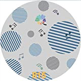 ZHXY Tappeto Batteria Drum Carpet Tappetino per Batteria Elettronica Coperta per Tamburi Pratica in Velluto di Cristallo Lavabile in Lavatrice,Antiscivolo ...
