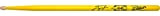 Zildjian Artist Series - Bacchette in legno di noce americano Josh Dun"Trench", punta in legno, colore: giallo