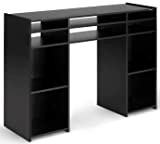 Zomo Deck Stand VEGAS (black) consolle cabinet per dj - ospita 2 giradischi, cd, player, vinili