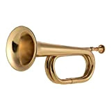 Zonster B Flat Bugle Call Tromba Cavalleria Corno Ottone con boccaglio per School Band